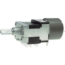 Alps - 401951 RK16816MG 10KDX6 Motor-Potentiometer staubdicht Stereo 0.05 w 10 kΩ 1 St.