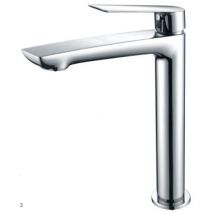 Imex – Einhebel-Waschtischmischer BDX023 – verchromtes Messing – Ø25 mm Keramikkartusche – modernes Design – langlebig