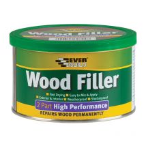 2POAK05 2-Part High-Performance Wood Filler Oak 500g EVBHPWFO500 - Everbuild
