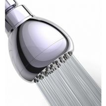 Shower Head High Pressure Shower Head 2.5 GPM Shower Heads, Adjustable Brass Ball Joint Shower Head, Air Bubble Pressure, Shower Head