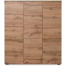 Calicosy - Highboard mit 3 Türen, 4 Schubladen und 5 Regalen - L116 x H131cm