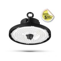 Miidex Lighting - hight bay led led 80W - 15000 lm - 4000K - IP65 - Negro - Ø245mm