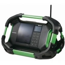 Baustellenradio Mit Bluetooth-gleitschutz Oder Netzbetrieb - Ohne Batterie Und Ladegerät - Ur18dsdlw4z