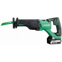 Hikoki - 120mm Säbelsäge 18V 5Ah Li-Ion Brushless lvh im Koffer - CR18DBLWJZ