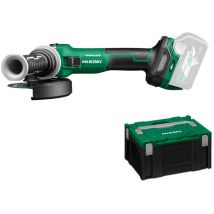 Akku-winkelschleifer Solo 36 V 125 Mm Im Systemkoffer Hsc Iii G3613dvew2z - Hikoki