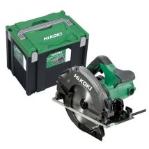 Scie circulaire Ø165mm 18V Hikoki avec 2 batteries 18V 5.0Ah - chargeur - coffret - C18DBALWPZ