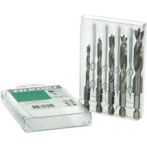 HiKOKI Holzbohrer cv Kassette 5-teilig 1/4 Zoll hex