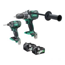 Hikoki - KC18DPLJAZ KC18DPLJAZ Twin Pack 18V 2 x Multi Volt Li-ion HIKKC18DPLJA