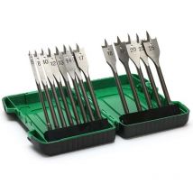 Hikoki - Zubehör - 13-teiliger Satz Flachmeißel für Holz 781795