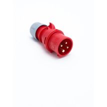 Hilark prises et fiches - accessoires pour câbles électriques - paquet de 10 (rouge) PCE 014-6