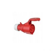 Hilark prises et fiches - accessoires pour câbles électriques - paquet de 10 (rouge) PCE 224-6