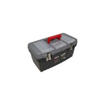 Hilka - tool box & organiser 19 plastic chest storage bag case heavy duty MTB19