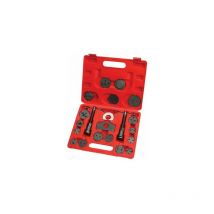Hilka - Brake Caliper Rewind Wind Back Tool 21pc Disc Right Left Piston 12700210