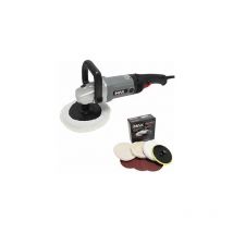 Hilka - 180MM 1200W car polisher & sander polishing machine buffer & pads 91013007