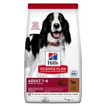 Hill's Cane Science Plan Medium Adult Sp 2,5kg Agnello e Riso