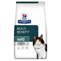 Hill's Gatto Prescription Diet w/d Digestive/Weight Diabetes 1,5 kg