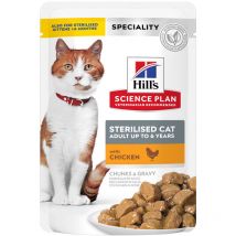 Hill's Gatto Science Plan Adult Sterilised busta 85gr Pollo
