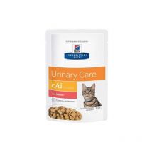Hill's Gatto Prescription Diet c/d Urinary Care 85gr Salmone