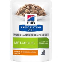 Hill's Prescription Diet Metabolic per Gatto con Pollo da 85g