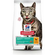 Hills - Science Plan Cat Adult Dry Chicken Perfect Weight 2.5kg - 262446