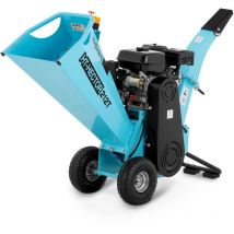 Hillvert - Broyeur Végétaux Essence Thermique Jardin Déchiqueteuse 5145w 3600tr/min Ø80mm