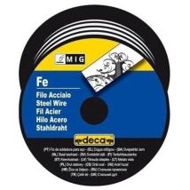 Deca - Bobina De Hilo De Acero Para Soldadura Mig/mag O Hilo 0,6 Mm 0,7 Kg