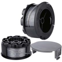 Hilo de bobina para cortacésped BOSCH UniversalGrassCut 18 18-26 18-260 F016800570 con tapa (2 piezas)