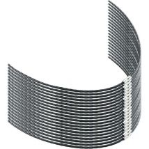 Hilo de repuesto Bosch F016800431 para desbrozadora AFS 23–37 (37 cm x 3,5 mm) Paquete de 20