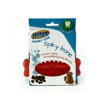 Dog spiky ball mix kolor kość z kolcami 12cm dla psa - Hilton