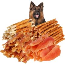 Mélange de friandises pour chien HILTON 4x500g – Type de friandise : Poulet, Saveur principale : Poulet – Friandise pour chien