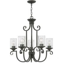 Kronleuchter Hängelampe Hängeleuchte Pendellampe Wohnzimmer 5 Flammig klassisch