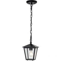 Elstead Hinkley Huntersfield Outdoor-Pendel-Deckenleuchte Schwarz, IP44