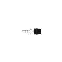 Polklemme mit Krallenrand 4 mm – schwarz – 16 A – 60 V – Durchmesser 14 mm – Breite 42 mm – Gewicht 8,4 g – ABS