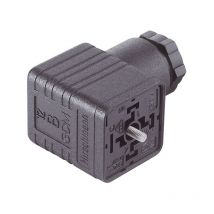 Hirschmann - 931-969-100 Connector 3P+T PG9 IP65 - gdm 3009 sw - black - black