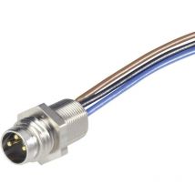 935 980-161 Connettore da pannello per sensore o attuatore M8 Presa 0.50 m Numero di poli: 3 1 pz. - Hirschmann