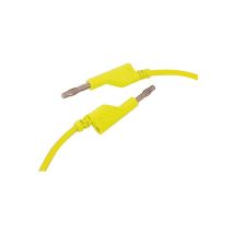 Perel Cordón de medición 4 mm 50 cm – Amarillo (mln-SIL/1)