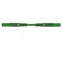 Hirschmann - cordon de mesure isole 100cm et ø 4mm - vert (mlb/gg-sh 100/1)