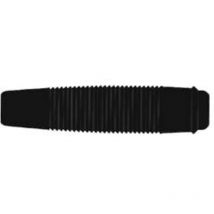 Giunto flessibile isolato per spina 4mm / nero (kun 30)