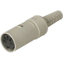 931 519-517-1 Connettore circolare din Presa dritta Numero Poli (num): 8 Grigio 1 pz. - Hirschmann