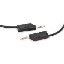 Hirschmann - Messleitung 4mm 50cm / Schwarz (mln-sil / 1)