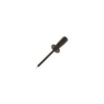 Sonda per test con manicotto isolato elastico antiinfgurzione, presa femmina sicurezza 4mm (PRUEF2600 nera)