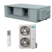 Hisense - air conditioner ducted air conditioner hsp inverter 85000 btu aud250ux4rph8 three phase r-32 wi-fi optional with wire control and remote
