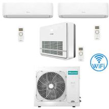 Hisense R32 Trial Split Inverter Hi Comfort Wifi Klimaanlage Plus Konsole 9000 + 9000 + 12000 Btu Mit E.u. 3amw72u4rjc Klasse A++/a+