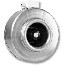 Hit160 Di Hydor Ventilatore Centrifugo In Linea Diam.160mm - 64w - 500m3/h - Cod. Ctr00003 - 3 Velocità