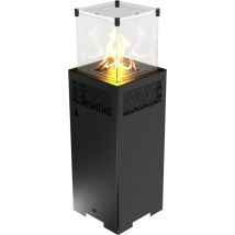 Gas-terrassenheizung Fuente Q V 5,7 Kw Schwarz Gasheizung Gas-gartenheizer - Hitze