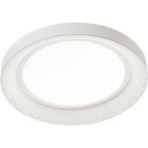 Hive LED-Deckenleuchte aus mattweißem Metall 40W Perenz 50cm