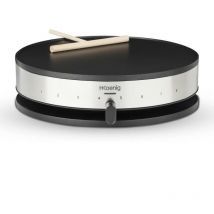 Hkoenig - KREP29 Crepiere 33cm - Température jusqu'a 230°C - 1300W - Revetement anti-adhésif - Témoin de chauffe - Bandeau Inox