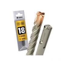 1x Bohrer sds Plus Schaft - Ø:18 mm - gl: 260 mm