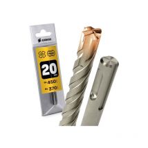 1x Bohrer sds Plus Schaft - Ø:20 mm - gl: 450 mm