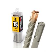 3x Bohrer sds Plus Schaft - Ø:15 mm - gl: 160 mm